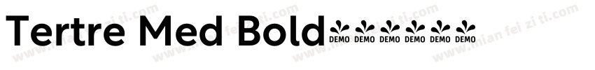 Tertre Med Bold字体转换